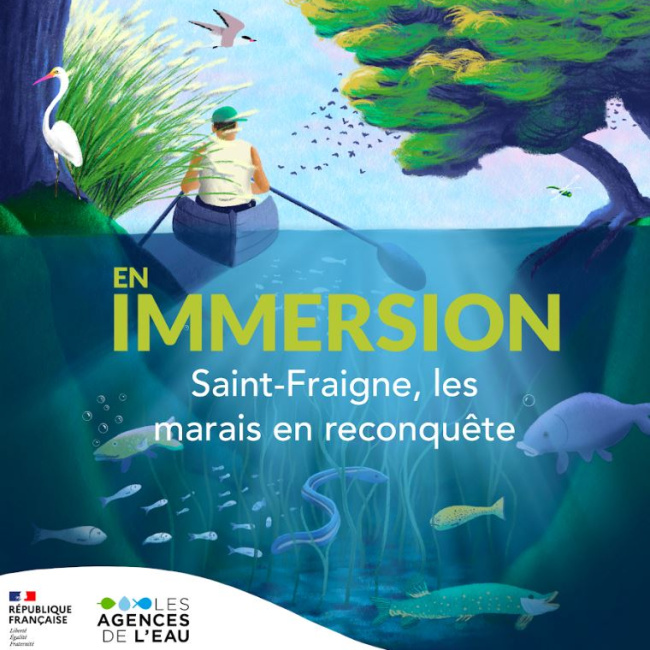 podcast marais de Saint-Fraigne