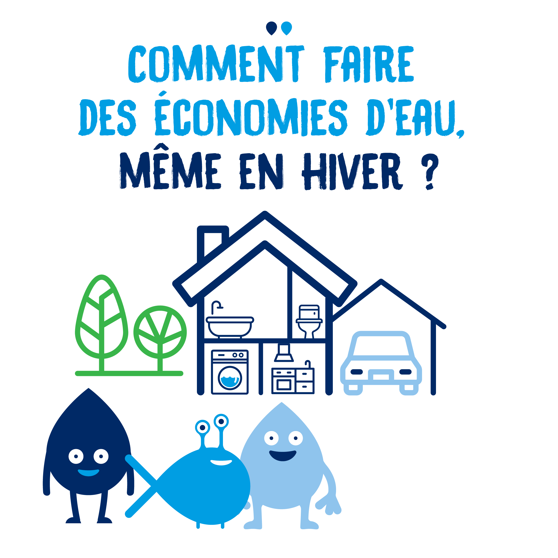 Economies d'eau en hiver