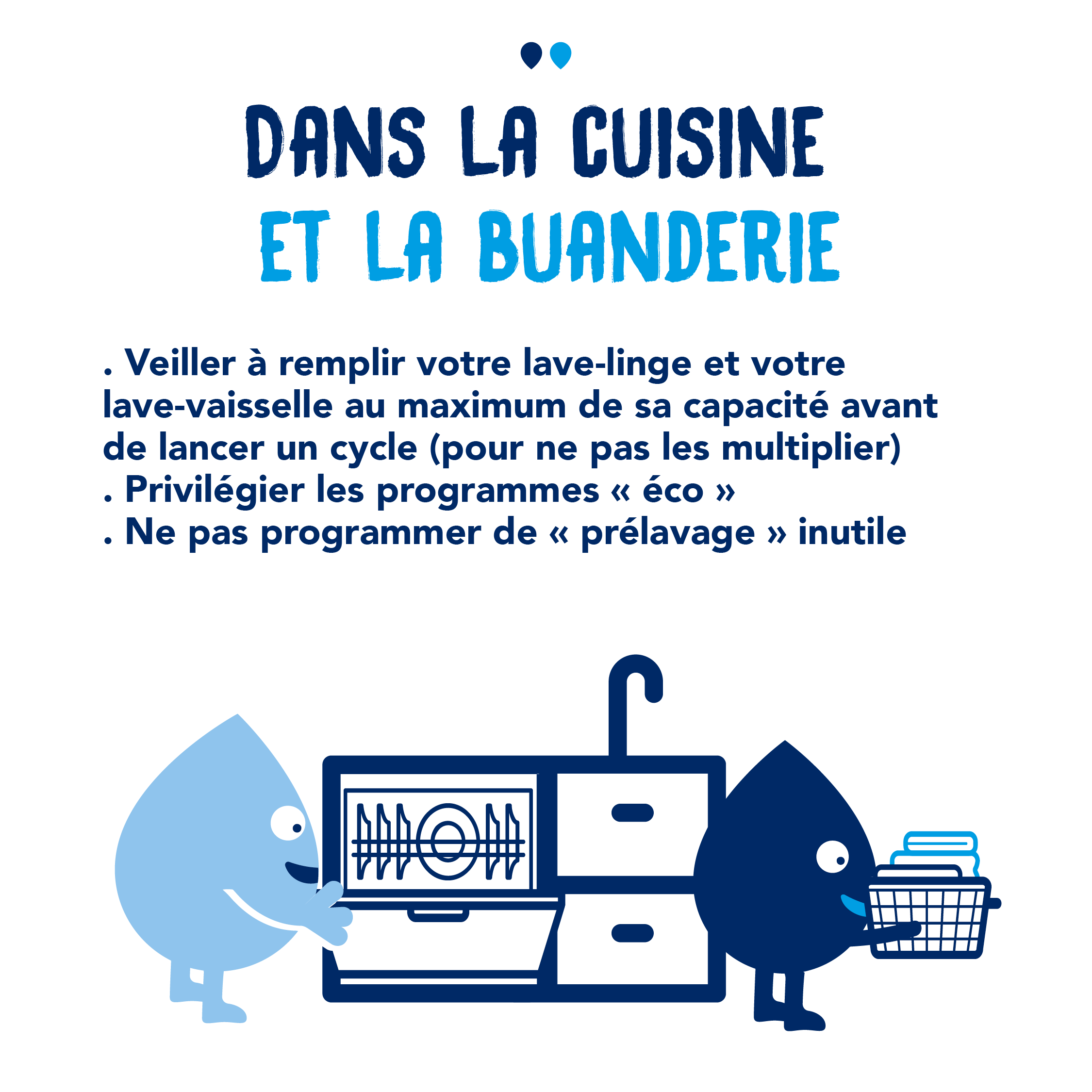 Economies d'eau en hiver