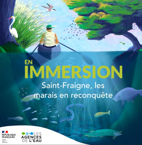 podcast marais de Saint-Fraigne