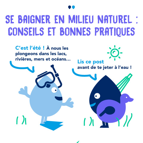 se baigner en milieu naturel 