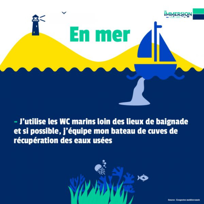 j'utilise les WC marins